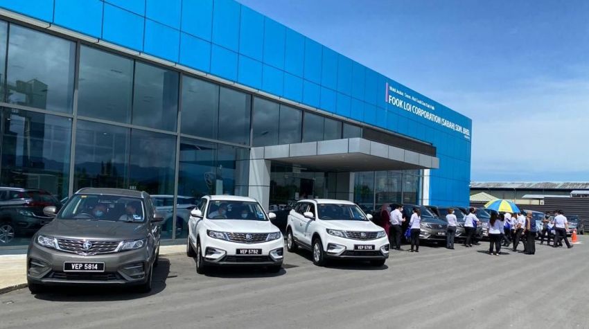 Proton hands over X70 fleet to MOH for use in Sabah 1220760