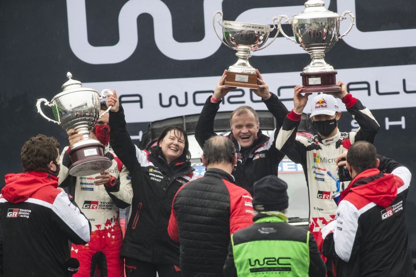 Sébastien Ogier takes seventh WRC title with Toyota 1221388