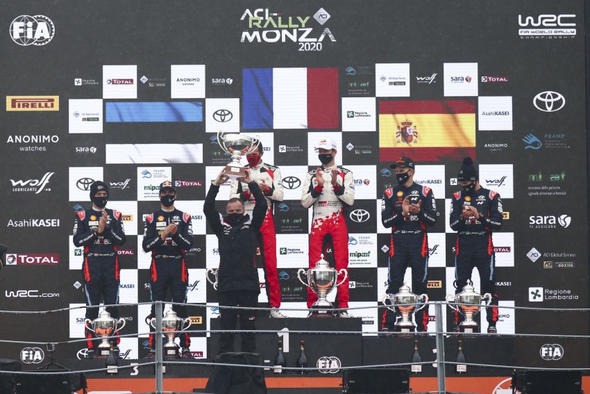 Sébastien Ogier takes seventh WRC title with Toyota 1221389