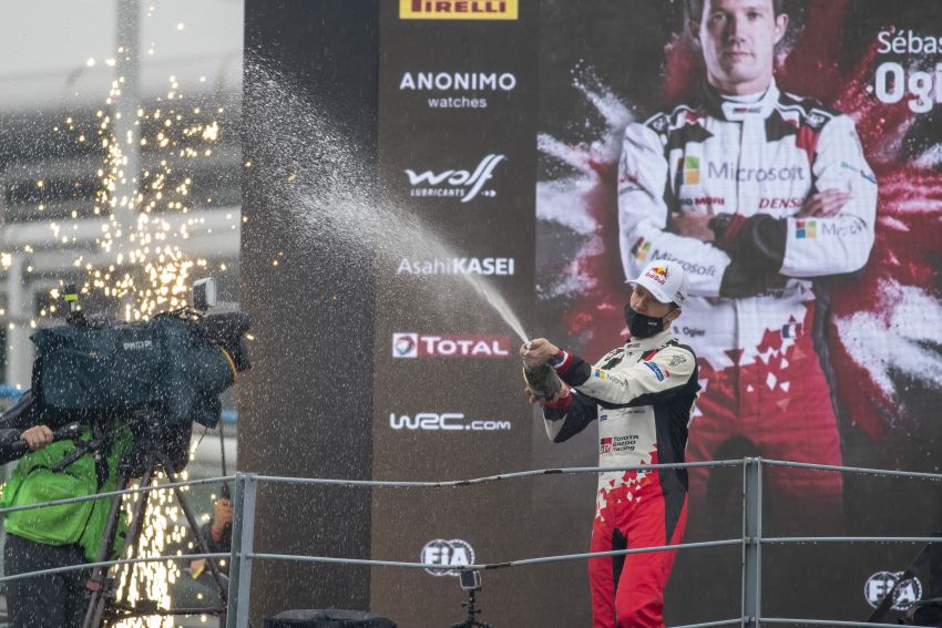 Sébastien Ogier takes seventh WRC title with Toyota 1221397