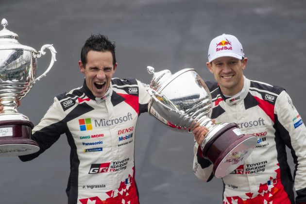 Sébastien Ogier takes seventh WRC title with Toyota