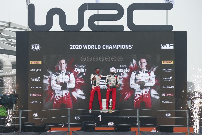 Sébastien Ogier takes seventh WRC title with Toyota 1221408