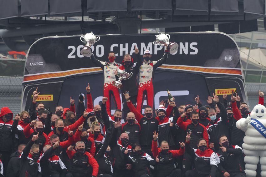 Sébastien Ogier takes seventh WRC title with Toyota 1221417
