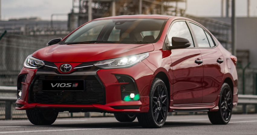 Toyota Vios GR Sport diperkenalkan di M’sia —  CVT ’10-kelajuan’, suspensi sport, rim 17-inci, RM95,284 1225333