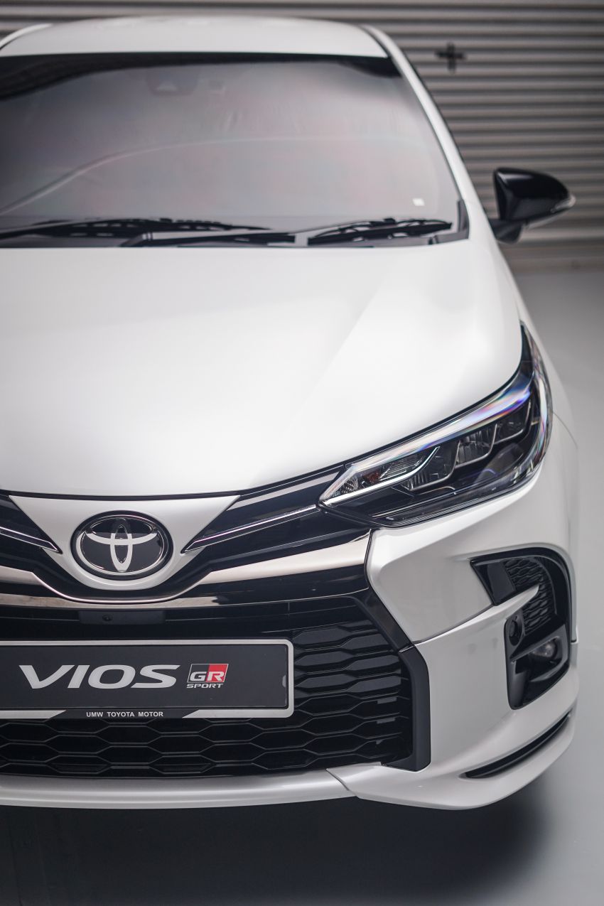 Toyota Vios GR Sport diperkenalkan di M’sia —  CVT ’10-kelajuan’, suspensi sport, rim 17-inci, RM95,284 1225361
