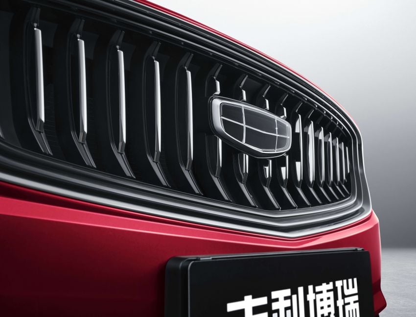 2021 Geely Borui facelift – first images appear online 1232445
