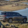 Fifth-generation Jeep Grand Cherokee – L version brings three rows of seats; 4xe PHEV due end 2021