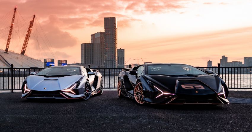 2021 Lamborghini Sian – hot new pair lands in London 1240932