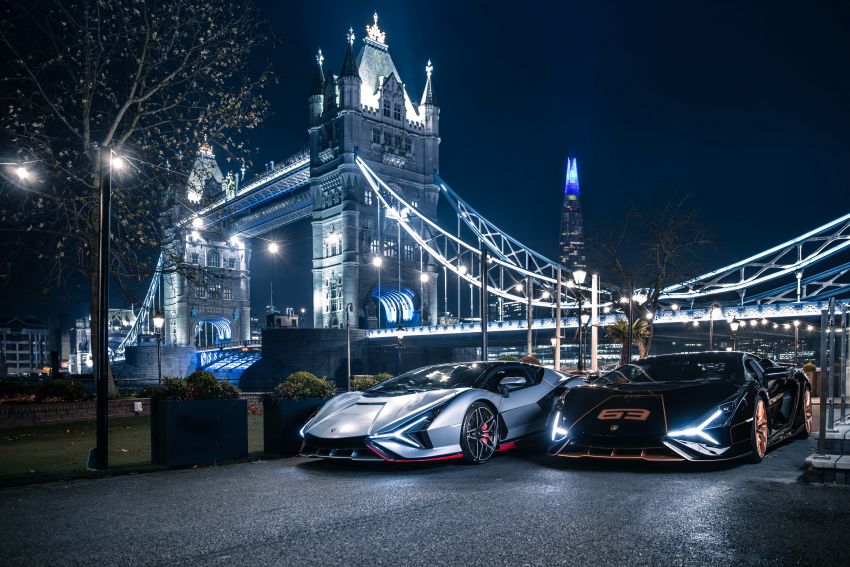 2021 Lamborghini Sian – hot new pair lands in London 1240948
