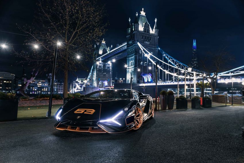 2021 Lamborghini Sian – hot new pair lands in London 1240950