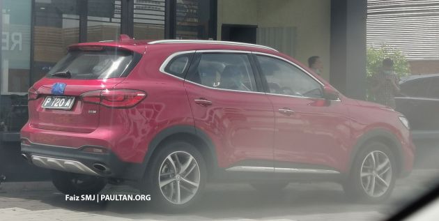 SPYSHOTS: MG HS SUV spotted in Juru, Malaysia