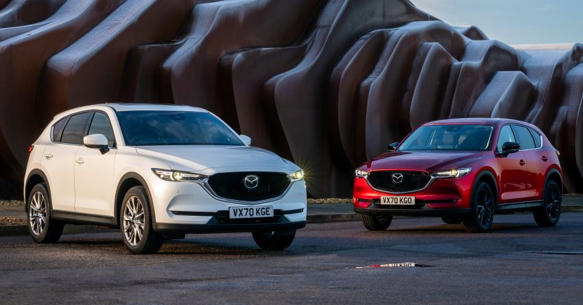 2021 Mazda CX-5 launched in the UK – petrol mills with cylinder deactivation, 10.25″ display; new Kuro Edition 1240648