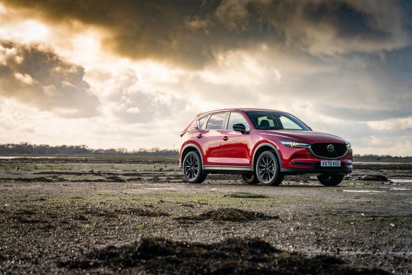 2021 Mazda CX-5 launched in the UK – petrol mills with cylinder deactivation, 10.25″ display; new Kuro Edition 1240649