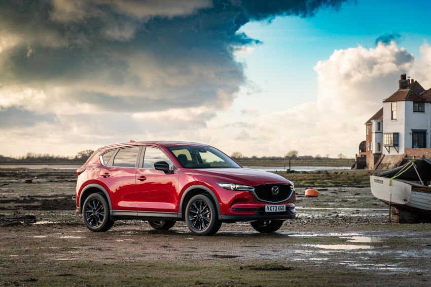 2021 Mazda CX-5 launched in the UK – petrol mills with cylinder deactivation, 10.25″ display; new Kuro Edition 1240651