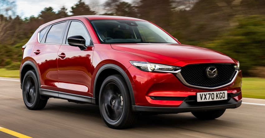 2021 Mazda CX-5 launched in the UK – petrol mills with cylinder deactivation, 10.25″ display; new Kuro Edition 1240631
