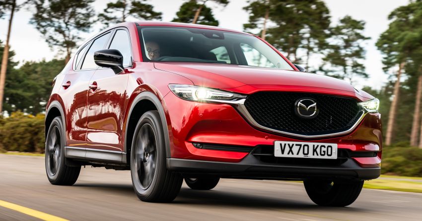 2021 Mazda CX-5 launched in the UK – petrol mills with cylinder deactivation, 10.25″ display; new Kuro Edition 1240632