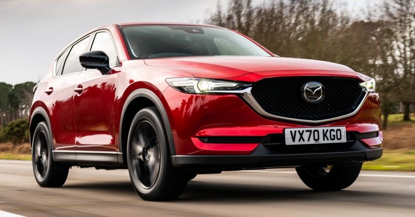 2021 Mazda CX-5 launched in the UK – petrol mills with cylinder deactivation, 10.25″ display; new Kuro Edition 1240633