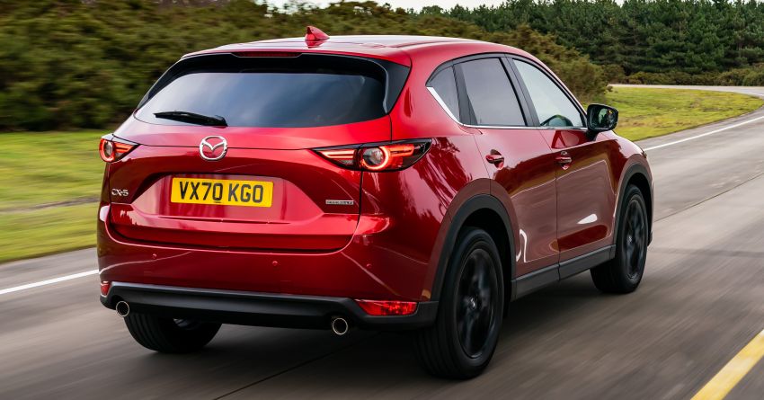 2021 Mazda CX-5 launched in the UK – petrol mills with cylinder deactivation, 10.25″ display; new Kuro Edition 1240634