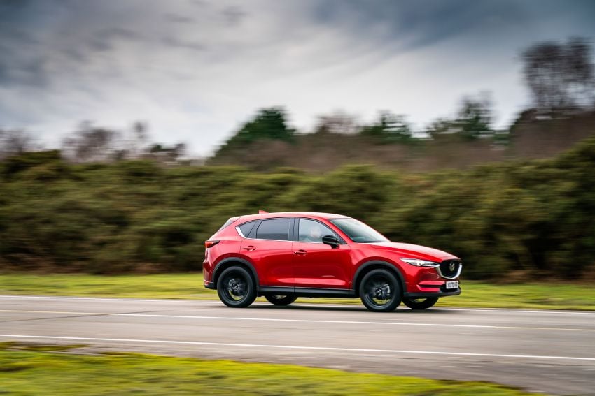 2021 Mazda CX-5 launched in the UK – petrol mills with cylinder deactivation, 10.25″ display; new Kuro Edition 1240635
