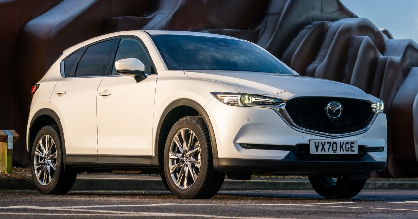 2021 Mazda CX-5 launched in the UK – petrol mills with cylinder deactivation, 10.25″ display; new Kuro Edition 1240681