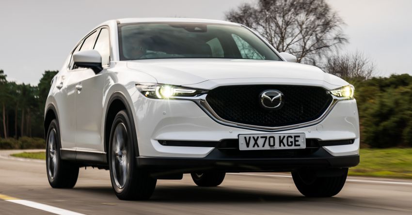2021 Mazda CX-5 launched in the UK – petrol mills with cylinder deactivation, 10.25″ display; new Kuro Edition 1240673