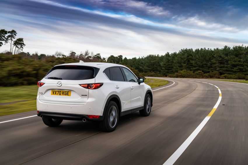 2021 Mazda CX-5 launched in the UK – petrol mills with cylinder deactivation, 10.25″ display; new Kuro Edition 1240676