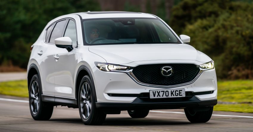 2021 Mazda CX-5 launched in the UK – petrol mills with cylinder deactivation, 10.25″ display; new Kuro Edition 1240679