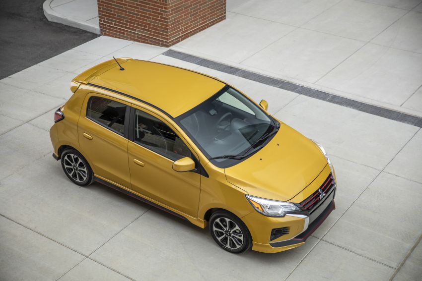 2021 Mitsubishi Mirage hatch, Mirage G4 sedan facelifts debut in US – AEB standard, from RM57k 1232295