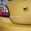 2021 Mitsubishi Mirage hatch, Mirage G4 sedan facelifts debut in US – AEB standard, from RM57k