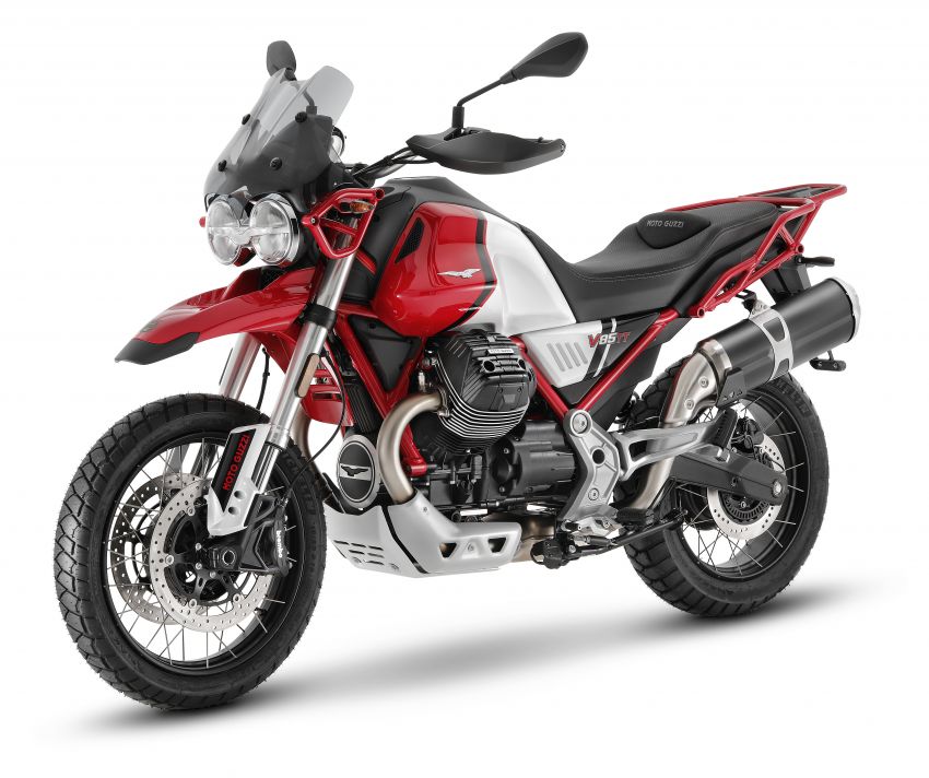 2021 Moto Guzzi V85 TT update – new colours, ride modes, spoked wheels, new Travel model variant 1235185