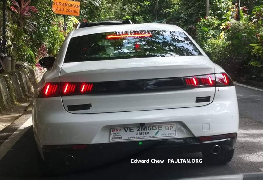 SPIED: 2021 Peugeot 508 seen in Balik Pulau, Penang 1232170