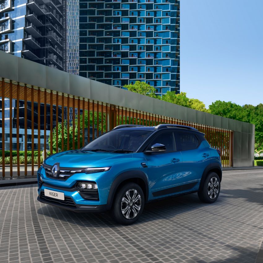 2021 Renault Kiger makes its debut in India – sub-4m SUV with 1L NA and turbo three-cylinder engines Image #1241325