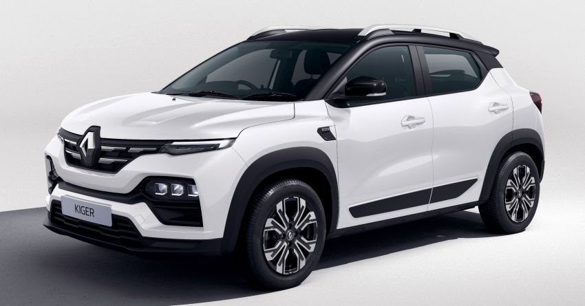 2021 Renault Kiger makes its debut in India – sub-4m SUV with 1L NA and turbo three-cylinder engines Image #1241375
