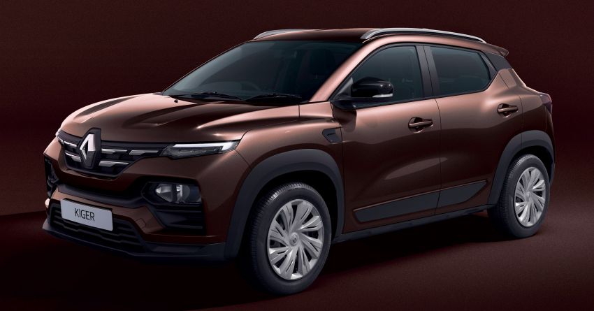 2021 Renault Kiger makes its debut in India – sub-4m SUV with 1L NA and turbo three-cylinder engines Image #1241382