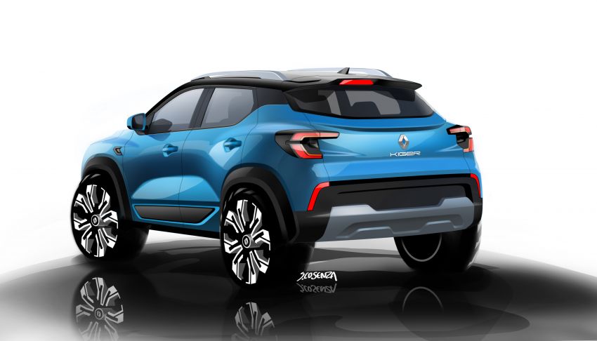 2021 Renault Kiger makes its debut in India – sub-4m SUV with 1L NA and turbo three-cylinder engines Image #1241395