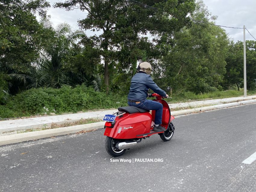 Royal Alloy GP125i scooter spotted testing in Malaysia 1232712