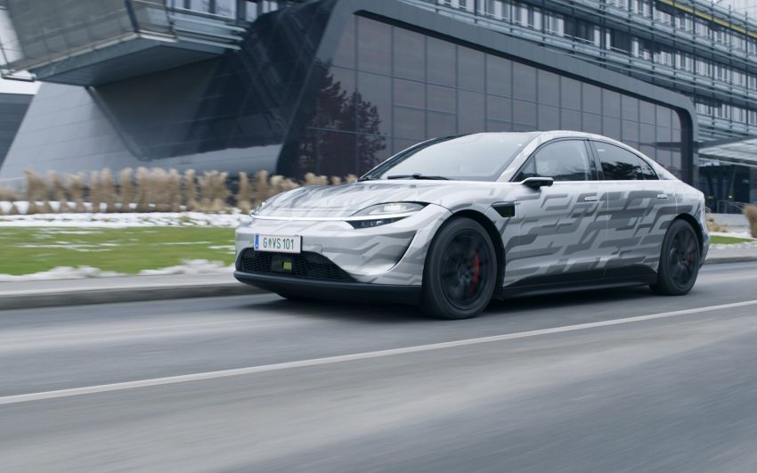 VIDEO: Sony Vision-S begins road tests in Europe – could we see a production Sony electric vehicle? 1234647