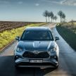 2021 Toyota Highlander seven-seat SUV launched in Europe – hybrid powertrain only; 248 PS, 6.6 l/100 km