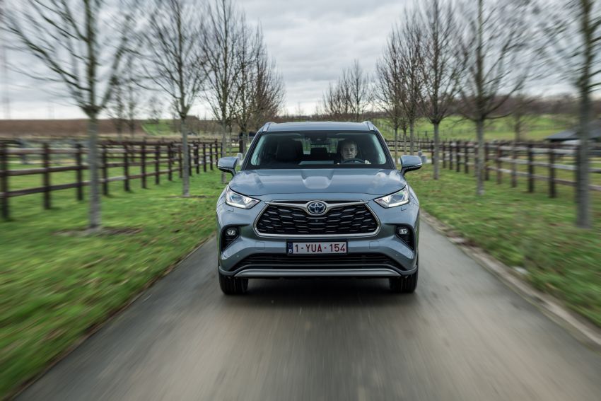 2021 Toyota Highlander seven-seat SUV launched in Europe – hybrid powertrain only; 248 PS, 6.6 l/100 km 1239669