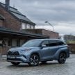2021 Toyota Highlander seven-seat SUV launched in Europe – hybrid powertrain only; 248 PS, 6.6 l/100 km