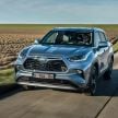 2021 Toyota Highlander seven-seat SUV launched in Europe – hybrid powertrain only; 248 PS, 6.6 l/100 km