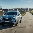 2021 Toyota Highlander seven-seat SUV launched in Europe – hybrid powertrain only; 248 PS, 6.6 l/100 km