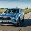 2021 Toyota Highlander seven-seat SUV launched in Europe – hybrid powertrain only; 248 PS, 6.6 l/100 km