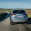 2021 Toyota Highlander seven-seat SUV launched in Europe – hybrid powertrain only; 248 PS, 6.6 l/100 km