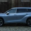 2021 Toyota Highlander seven-seat SUV launched in Europe – hybrid powertrain only; 248 PS, 6.6 l/100 km