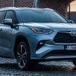 2021 Toyota Highlander seven-seat SUV launched in Europe – hybrid powertrain only; 248 PS, 6.6 l/100 km