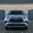 2021 Toyota Highlander seven-seat SUV launched in Europe – hybrid powertrain only; 248 PS, 6.6 l/100 km