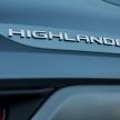 2021 Toyota Highlander seven-seat SUV launched in Europe – hybrid powertrain only; 248 PS, 6.6 l/100 km