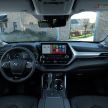 2021 Toyota Highlander seven-seat SUV launched in Europe – hybrid powertrain only; 248 PS, 6.6 l/100 km