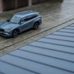 2021 Toyota Highlander seven-seat SUV launched in Europe – hybrid powertrain only; 248 PS, 6.6 l/100 km